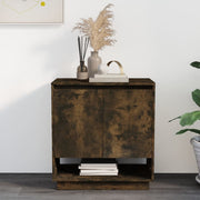 Dressoir 70x41x75 cm spaanplaat gerookt eiken