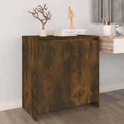 Dressoir 70x41x75 cm bewerkt hout gerookt eiken