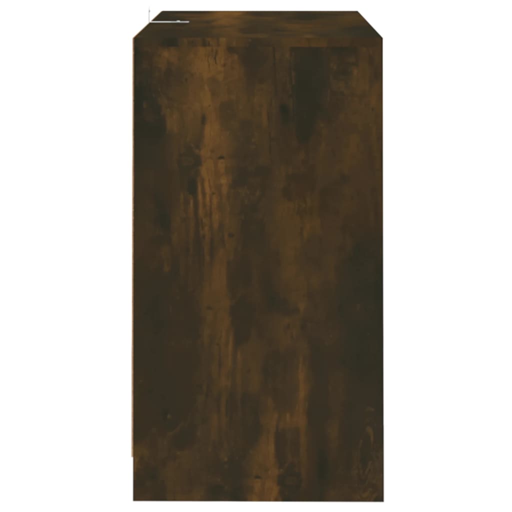 Dressoir 70X4X75 Cm Spaanplaat Kleurig Gerookt eiken