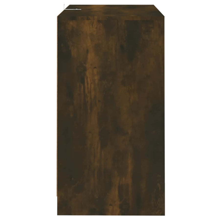 Dressoir 70X4X75 Cm Spaanplaat Kleurig Gerookt eiken