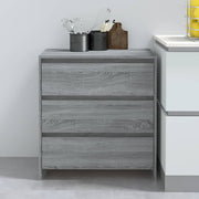 Dressoir 70x41x75 cm spaanplaat grijs sonoma