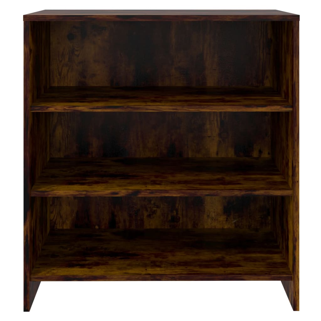 Dressoir 70X40,5X75 Cm Bewerkt Hout Kleurig Gerookt eiken