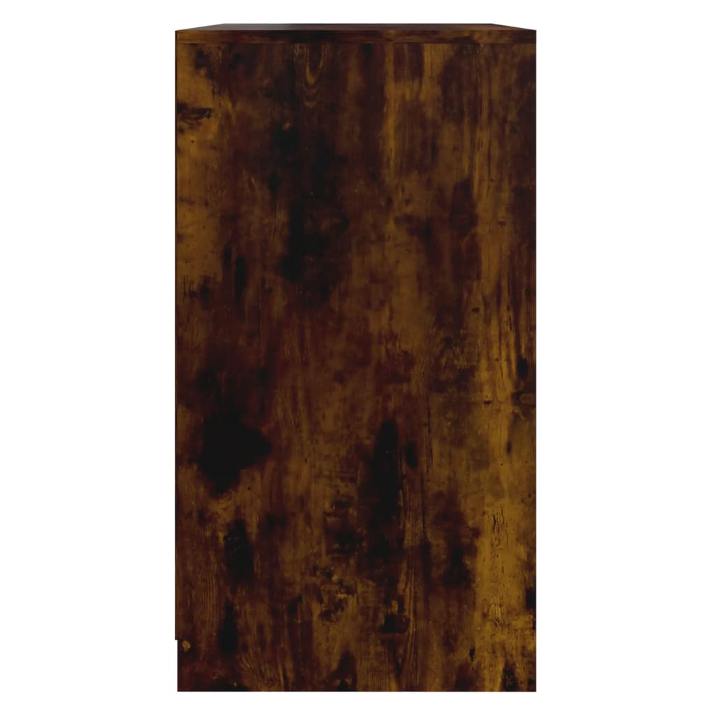 Dressoir 70X40,5X75 Cm Bewerkt Hout Kleurig Gerookt eiken