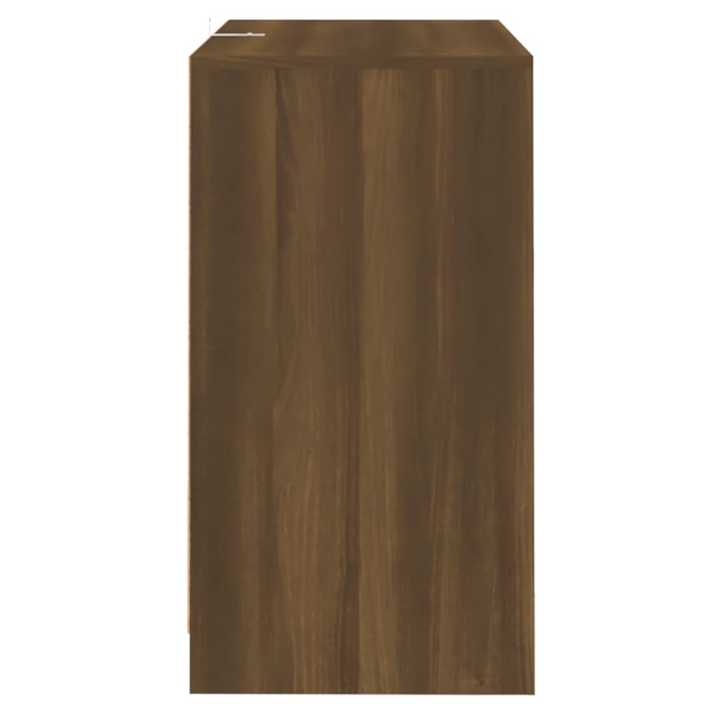 Dressoir 70X4X75 Cm Spaanplaat Bruineikenkleurig bruin eikenkleur