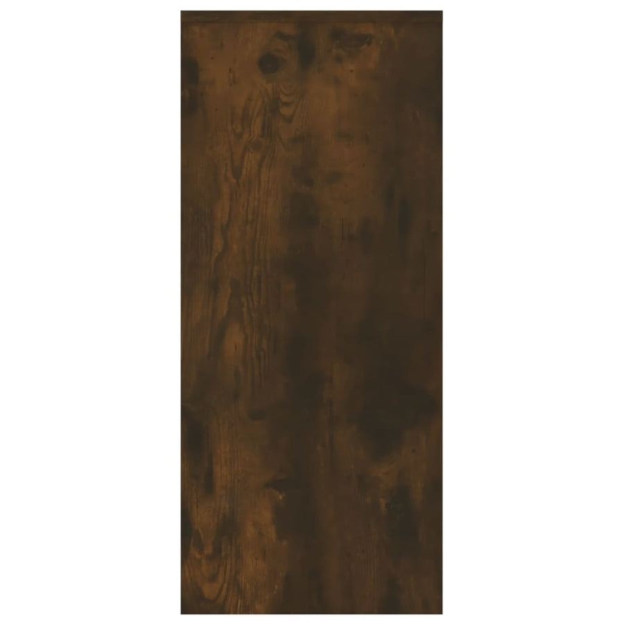 Dressoir 02X33X75 Cm Spaanplaat Kleurig Gerookt eiken