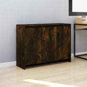 Dressoir 102x33x75 cm spaanplaat gerookt eiken