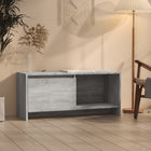 Tv-meubel 90x35x40 cm grijs bewerkt hout