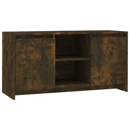 Tv-Meubel 02X37,5X52,5 Cm Spaanplaat Kleurig Gerookt eiken