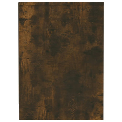 Tv-Meubel 02X37,5X52,5 Cm Spaanplaat Kleurig Gerookt eiken