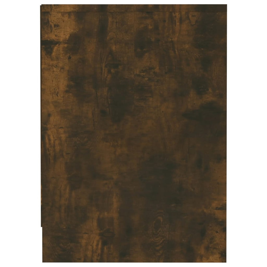 Tv-Meubel 02X37,5X52,5 Cm Spaanplaat Kleurig Gerookt eiken