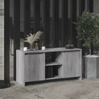 Tv-meubel 102x37,5x52,5 cm spaanplaat grijs