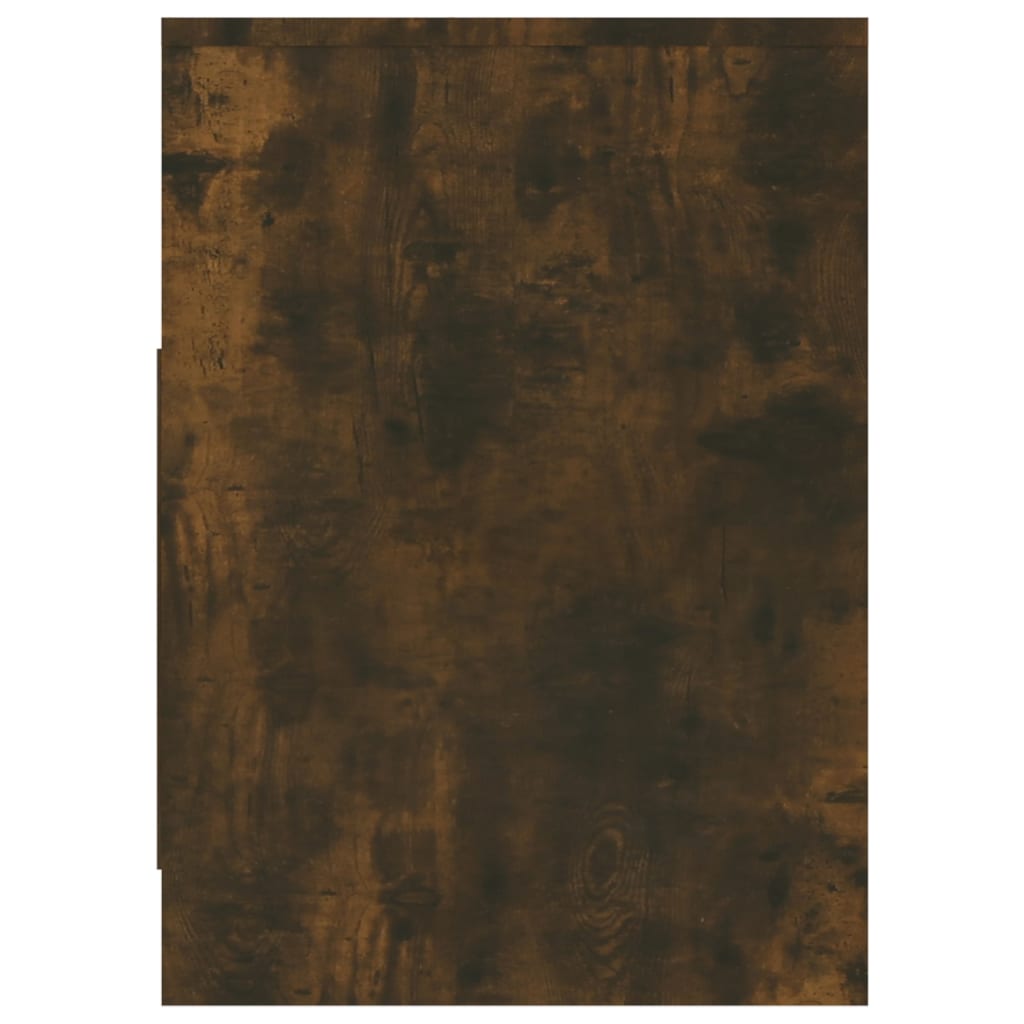 Tv-Meubel 02X37,5X52,5 Cm Spaanplaat Kleurig Gerookt eiken