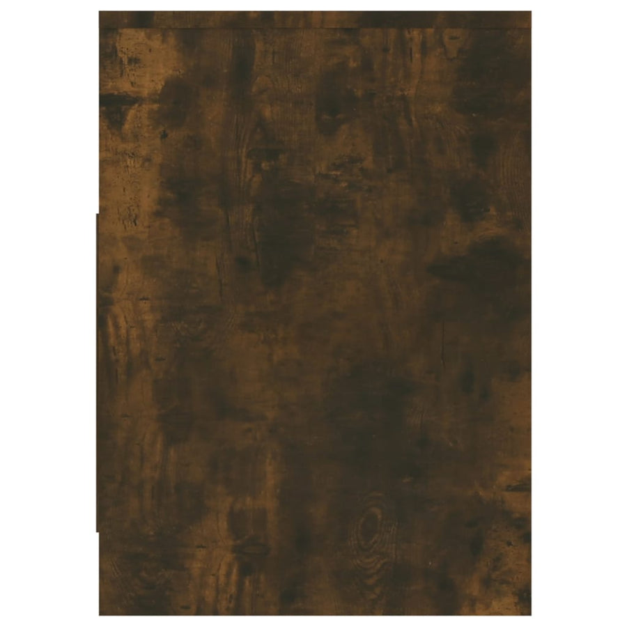 Tv-Meubel 02X37,5X52,5 Cm Spaanplaat Kleurig Gerookt eiken