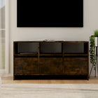 TV cabinet 102x37.5x52.5 cm engineered wood smoked oak