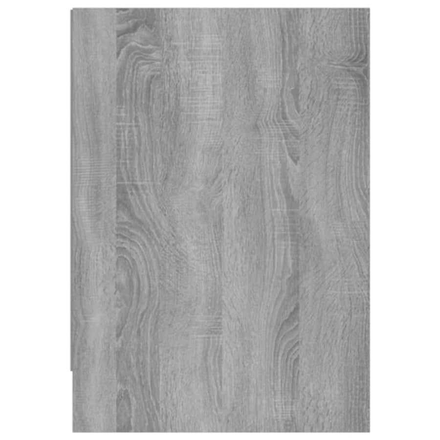 Vidal Tv-Meubel 46,5X35X50 Cm Spaanplaat Eikenkleurig Grijs sonoma