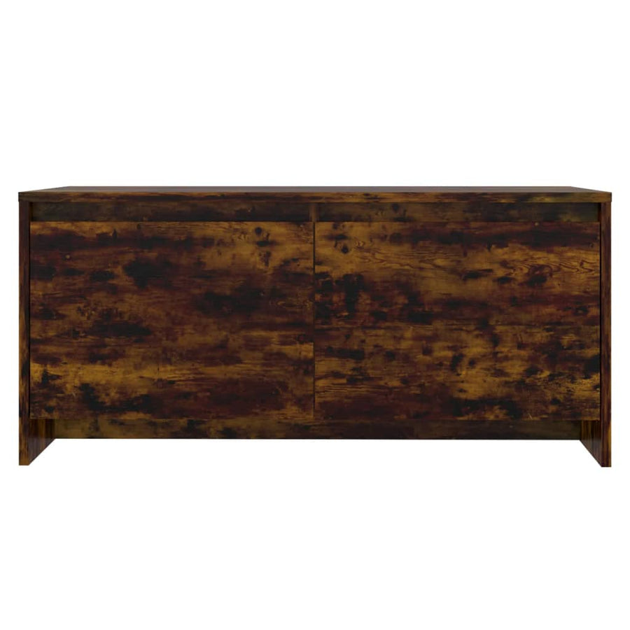 Salontafel 90X50X4,5 Cm Spaanplaat Sonoma Eikenkleurig Gerookt eiken