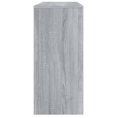 Wandtafel 100X35X76,5 Cm Bewerkt Hout Eikenkleurig Grijs sonoma