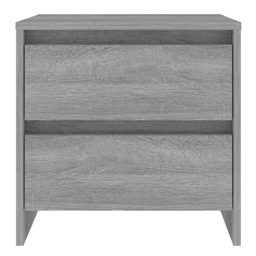 Nachtkastje 45X34,5X44,5 Cm Spaanplaat Grijs Sonoma Eikenkleur 1