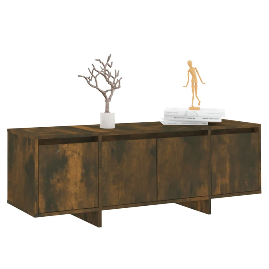 Tv-meubel 120x30x40,5 cm spaanplaat gerook eikenkleurig Gerookt eiken