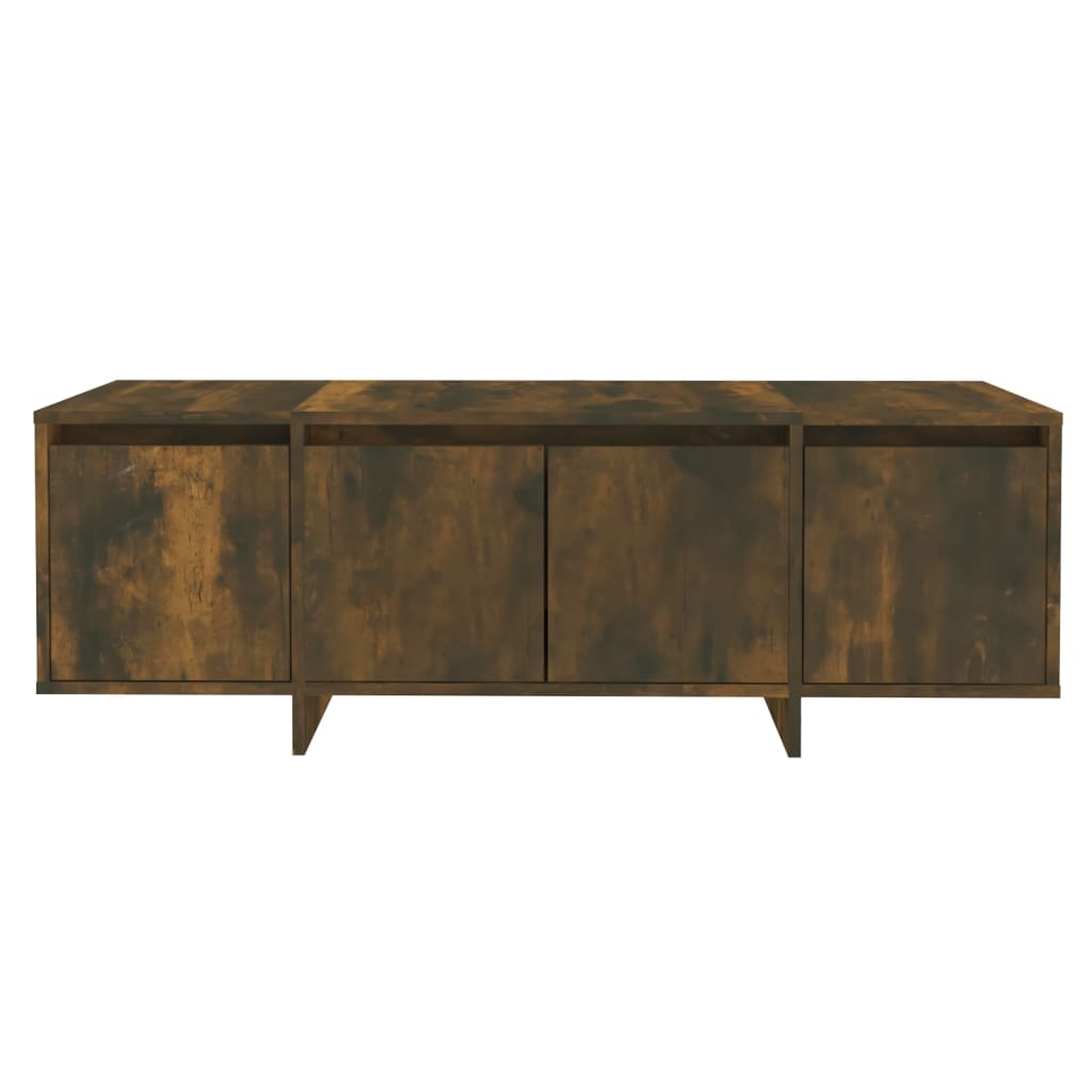 Tv-meubel 120x30x40,5 cm spaanplaat gerook eikenkleurig Gerookt eiken