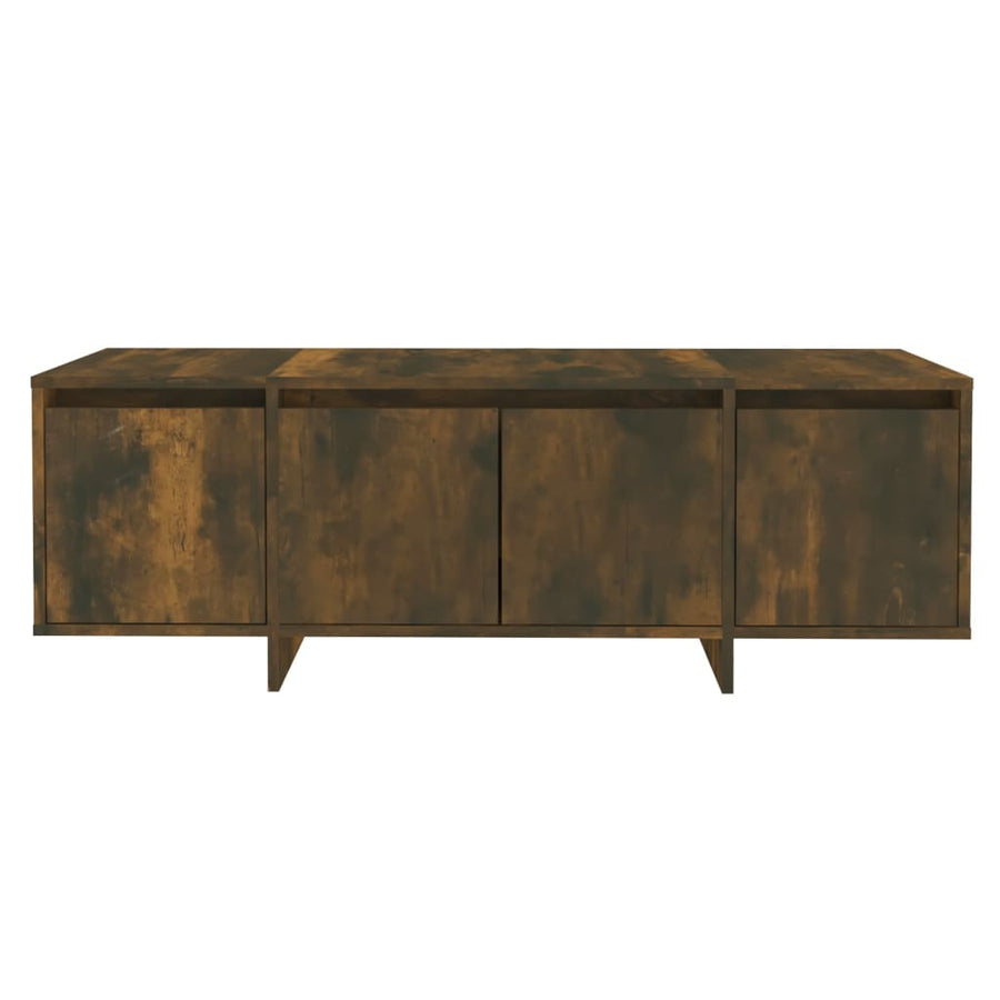 Tv-meubel 120x30x40,5 cm spaanplaat gerook eikenkleurig Gerookt eiken
