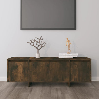 Tv-meubel 120x30x40,5 cm spaanplaat gerook eikenkleurig Gerookt eiken
