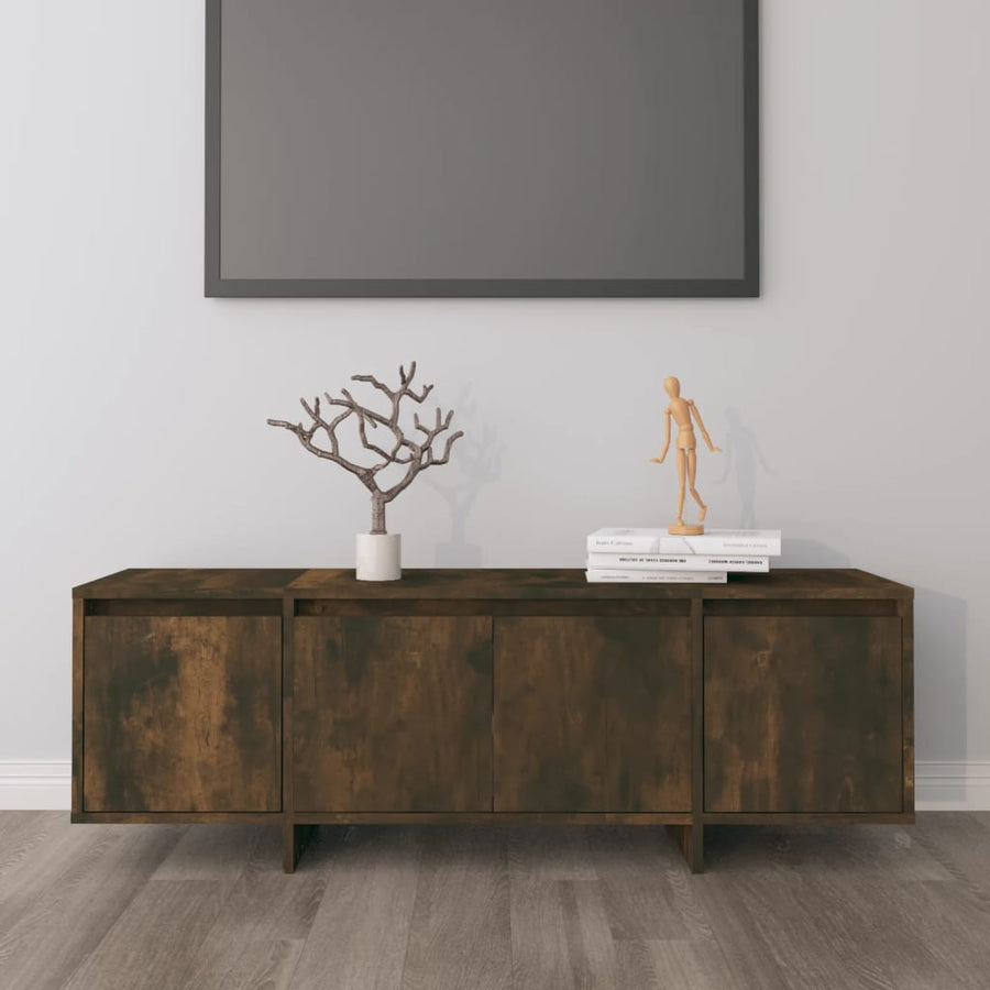 Tv-meubel 120x30x40,5 cm spaanplaat gerook eikenkleurig Gerookt eiken