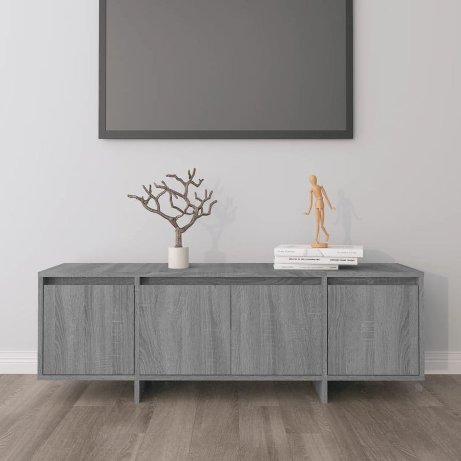 Tv-meubel 120x30x40,5 cm spaanplaat grijs sonoma eikenkleurig Grijs sonoma