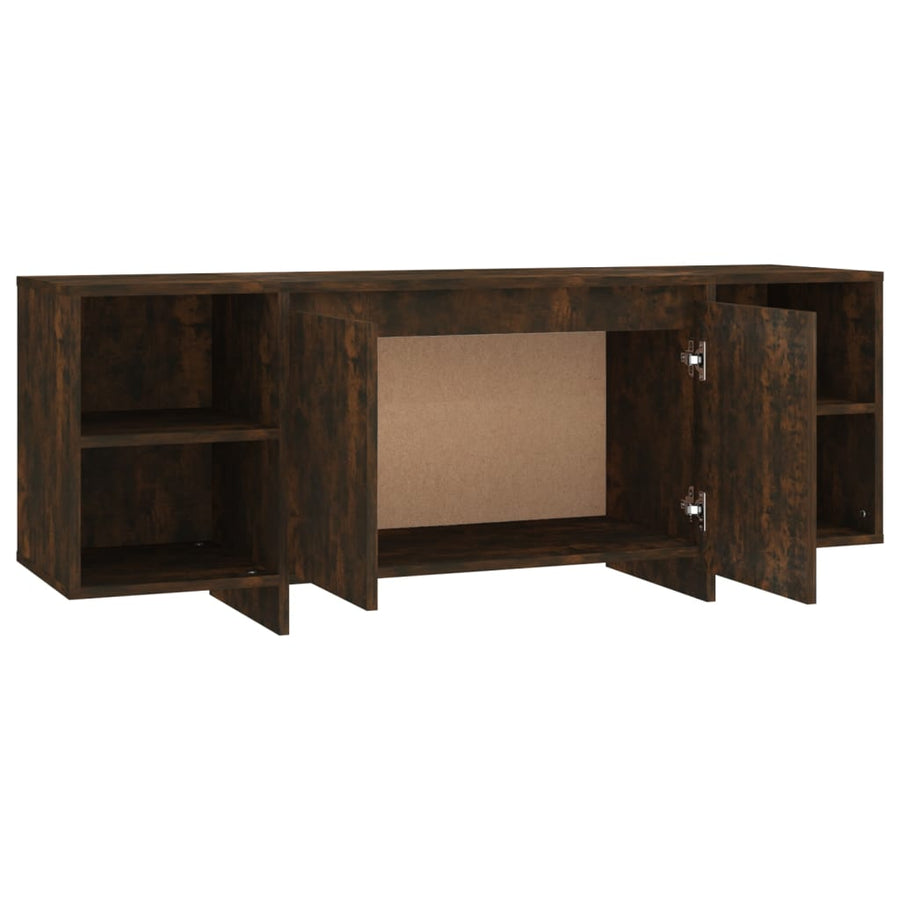 Tv-Meubel 30X35X50 Cm Spaanplaat Kleurig Gerookt eiken