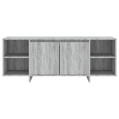Tv-Meubel 30X35X50 Cm Spaanplaat Eikenkleurig Grijs sonoma