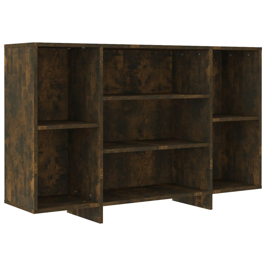 Dressoir 20X30X75 Cm Spaanplaat Kleurig Gerookt eiken