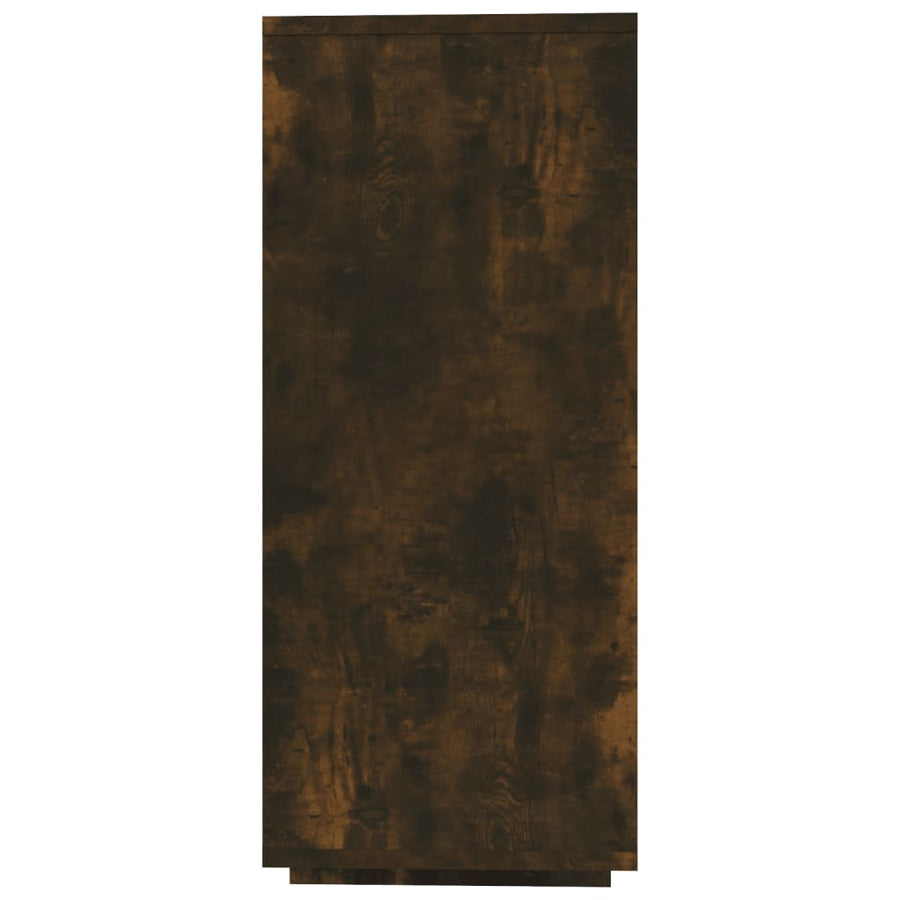 Dressoir 20X30X75 Cm Spaanplaat Kleurig Gerookt eiken