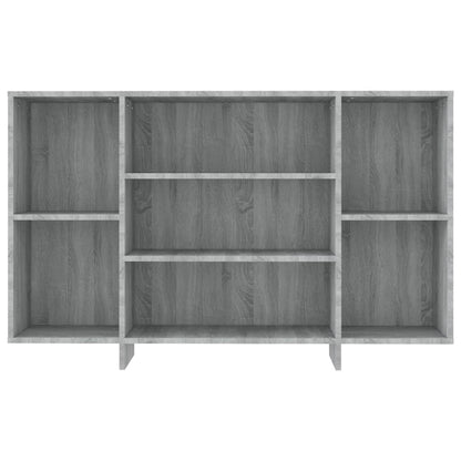 Dressoir 120x30x75 cm bewerkt hout grijs sonoma eikenkleurig