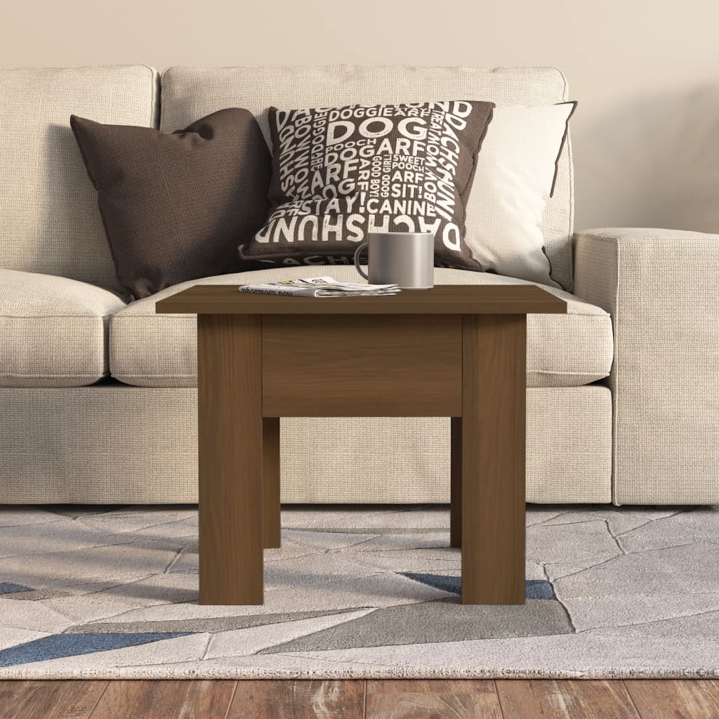 Salontafel Spaanplaat 55 x 55 x 42 cm