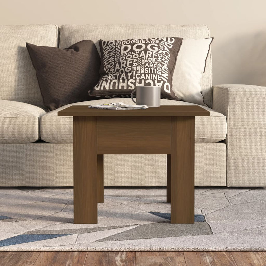 Salontafel Spaanplaat 55 x 55 x 42 cm