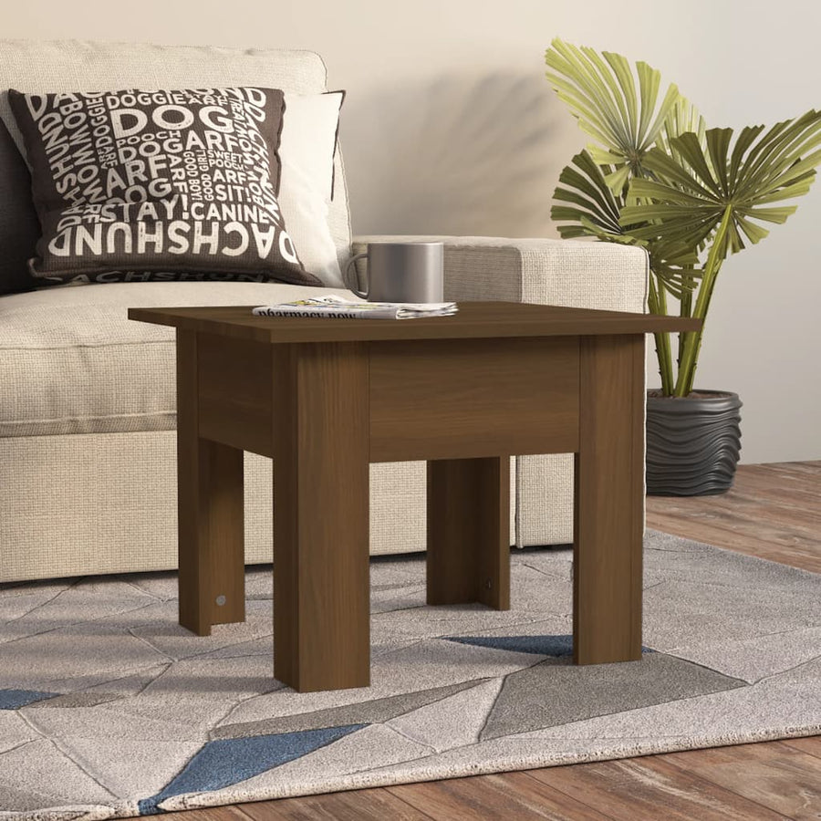 Salontafel Spaanplaat 55 x 55 x 42 cm