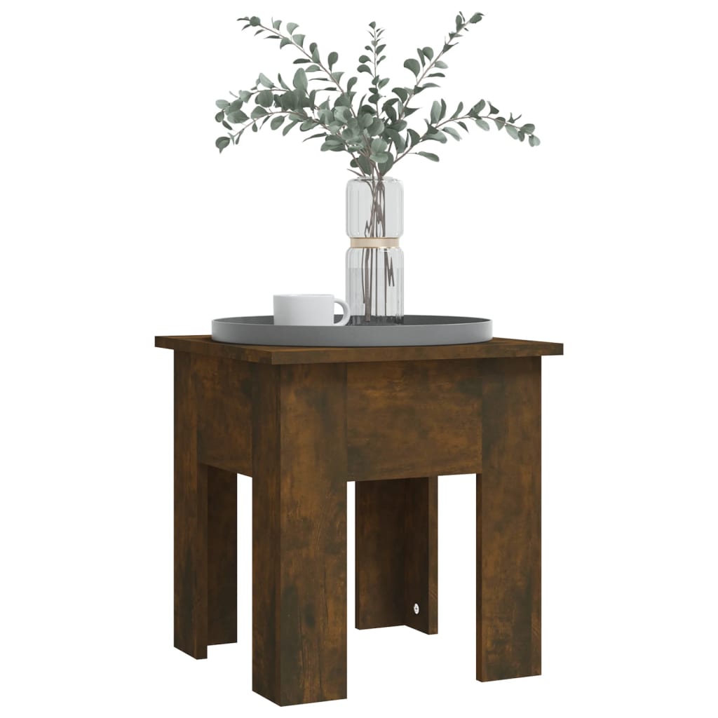 Salontafel Bewerkt Hout Kleur 40 x 40 x 42 cm