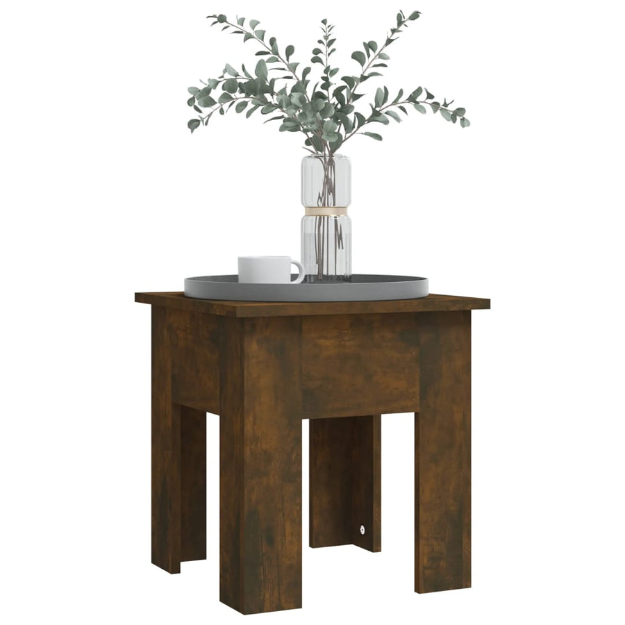 Salontafel Bewerkt Hout Kleur 40 x 40 x 42 cm