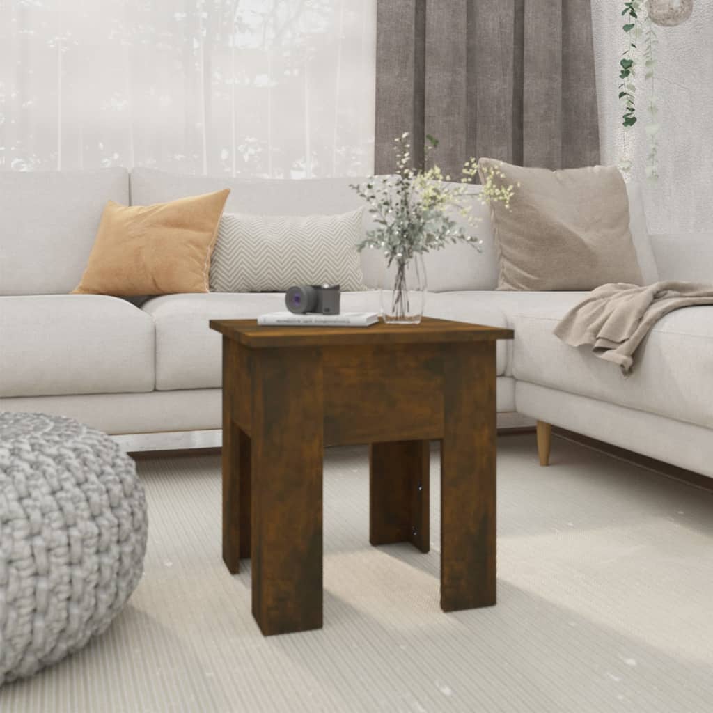Salontafel Bewerkt Hout Kleur 40 x 40 x 42 cm