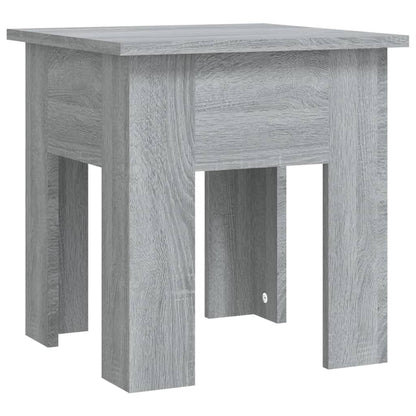Salontafel Bewerkt Hout Eikenkleurig 40 x 40 x 42 cm