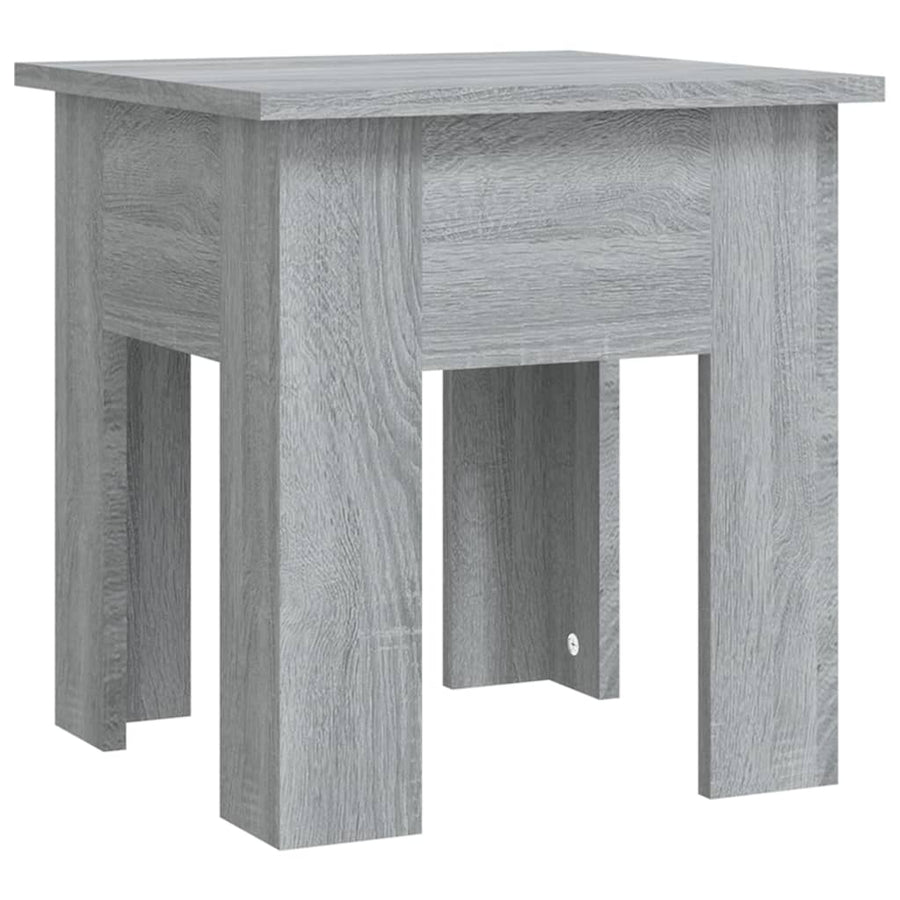 Salontafel Bewerkt Hout Eikenkleurig 40 x 40 x 42 cm