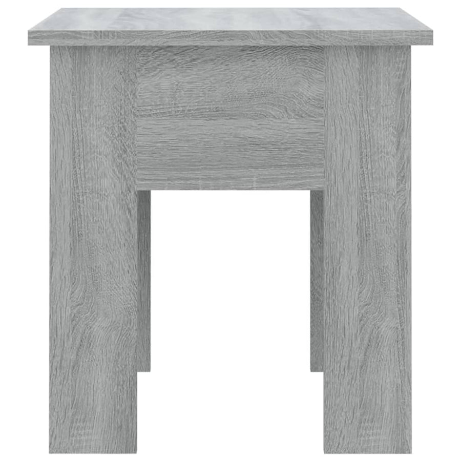 Salontafel Bewerkt Hout Eikenkleurig 40 x 40 x 42 cm