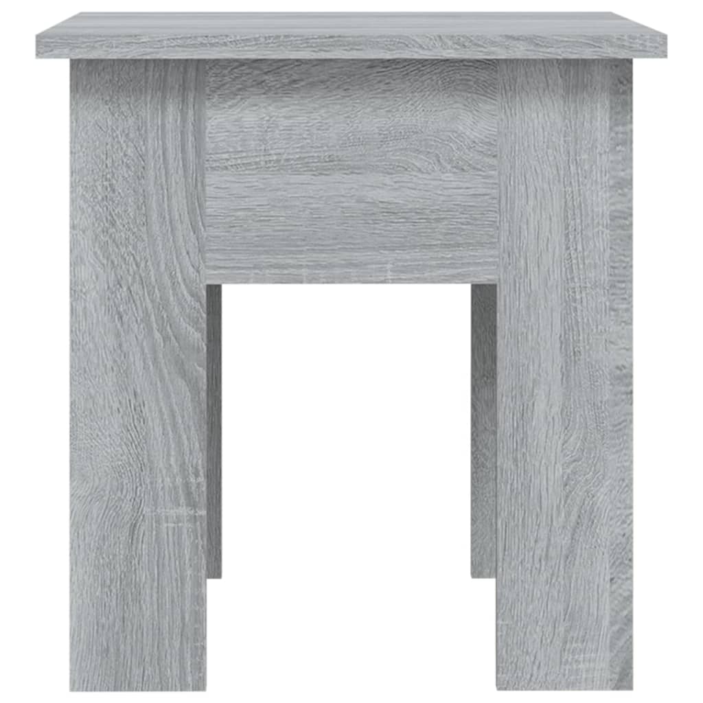Salontafel Bewerkt Hout Eikenkleurig 40 x 40 x 42 cm