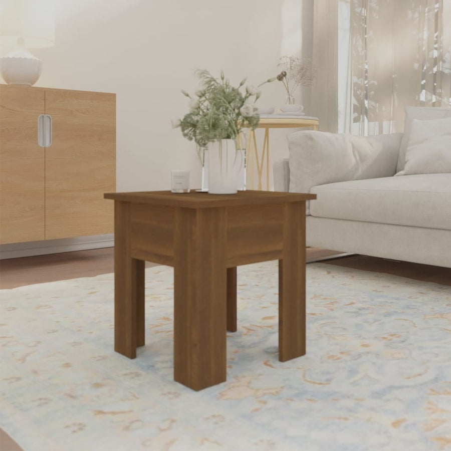 Salontafel Spaanplaat 40 x 40 x 42 cm