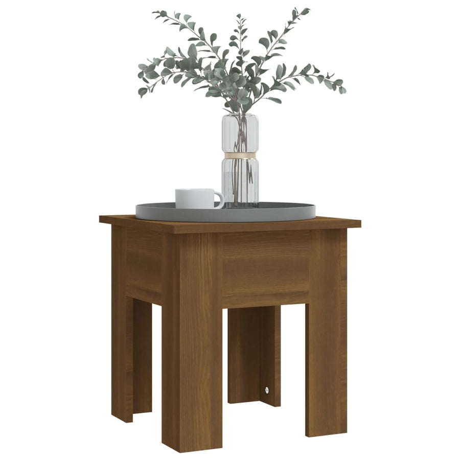Salontafel Spaanplaat 40 x 40 x 42 cm