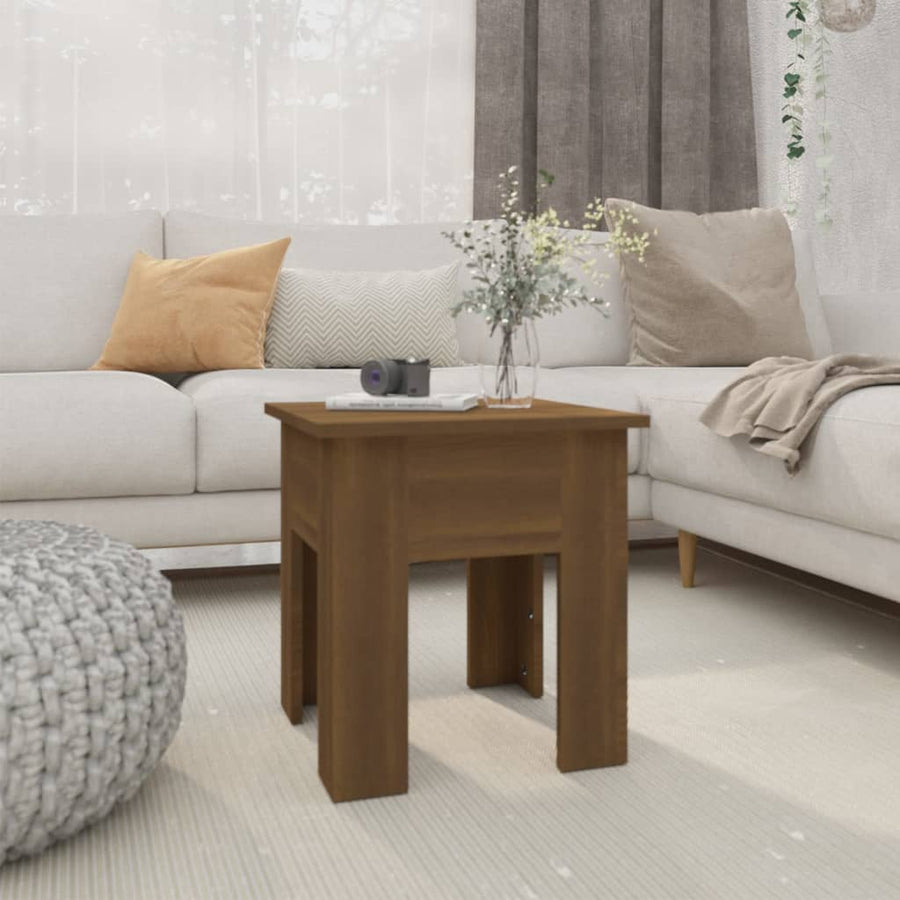Salontafel Spaanplaat 40 x 40 x 42 cm
