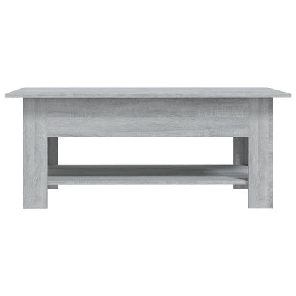 Salontafel 02X55X42 Cm Spaanplaat Eikenkleurig Grijs sonoma