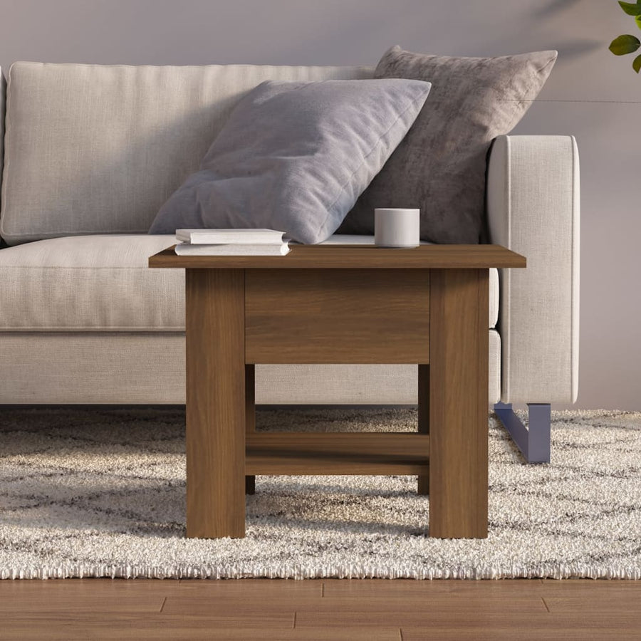 Salontafel Spaanplaat 55 x 55 x 42 cm