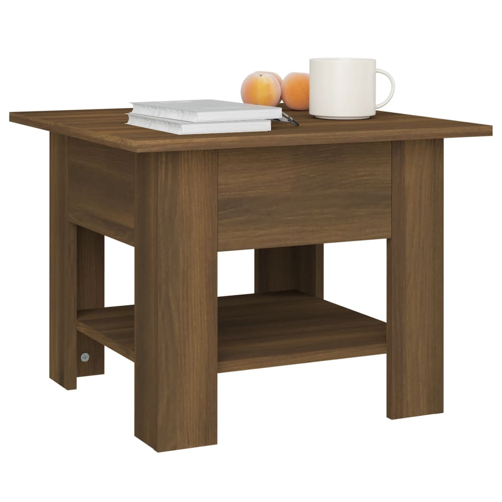 Salontafel Spaanplaat 55 x 55 x 42 cm