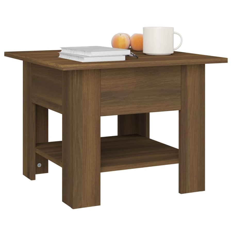 Salontafel Spaanplaat 55 x 55 x 42 cm